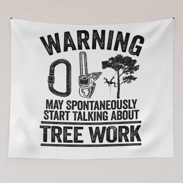 Item preview, May Talk About Tree Work Funny Arborist Tree Care Gift designed and sold by Stronzi.