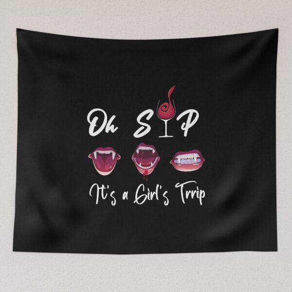 Item preview, Oh sip it's a girl's trip designed and sold by yusufdehbi.