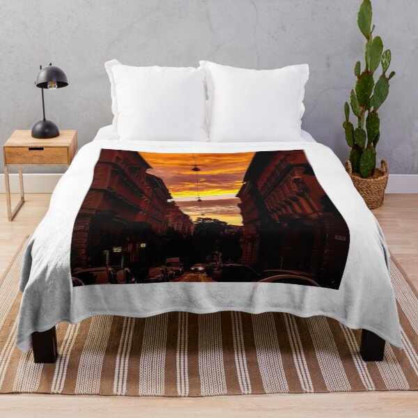 Item preview, Burning Sky With Orange Clouds designed and sold by TeesForTheWorld.