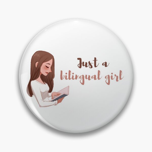 Item preview, Just a Bilingual Girl Cute Design designed and sold by BilingualStore.