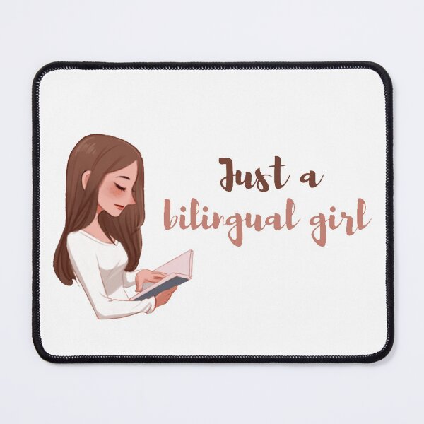Item preview, Just a Bilingual Girl Cute Design designed and sold by BilingualStore.