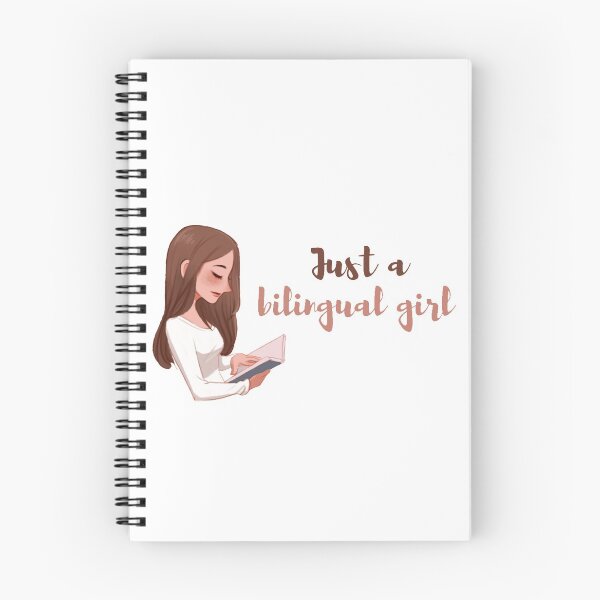 Item preview, Just a Bilingual Girl Cute Design designed and sold by BilingualStore.