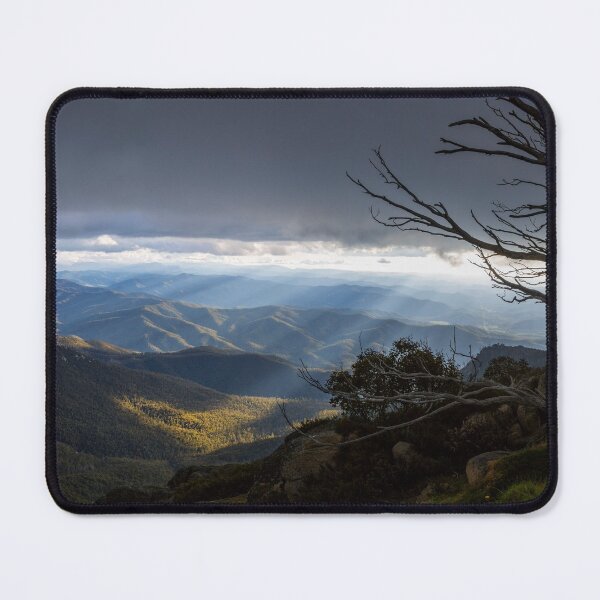 Item preview, Panoramic view from Mount Buffalo at Sunset designed and sold by cannboys.