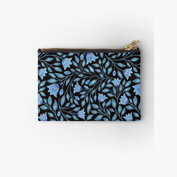 Item preview, Blue Floral Night designed and sold by Divyam Chaya Bernstein.