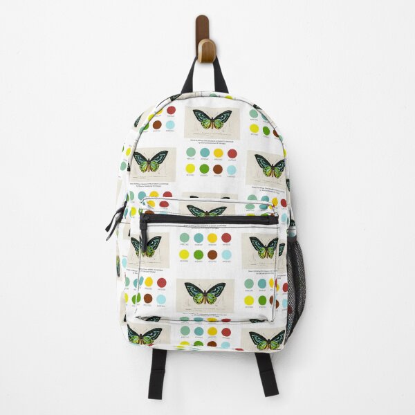 Item preview, Colour Palette of Green birdwing (Ornithoptera priamus) illustrated by Charles Dessalines D' Orbigny designed and sold by CoffeewithAnh.
