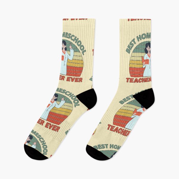 Item preview, Best Homeschool Teacher Ever Female designed and sold by Meek-Anime.