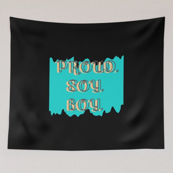 Item preview, PROUD SOY BOY - Blue Version Gift Halloween Day, Thanksgiving, Christmas Day designed and sold by KaylahLubowitz.