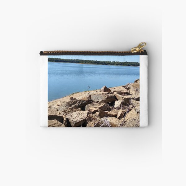 Item preview, Rocky shore with crane designed and sold by ElphCreations.