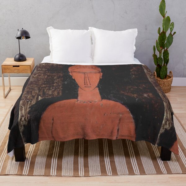 Item preview, Abstract portrait of a woman by Modigliani designed and sold by Vintage Designs +.