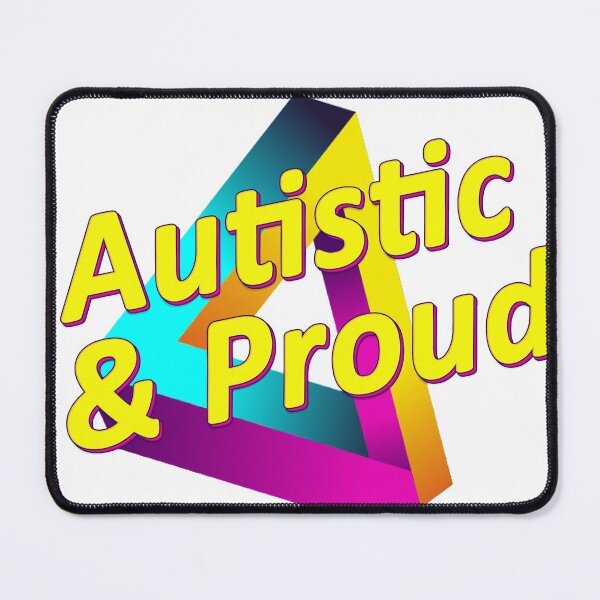 Item preview, Autistic and proud designed and sold by AuDHDesigns AUS .