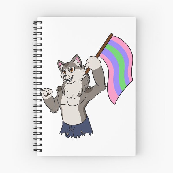 Item preview, Cute Werewolf Says Trigender Rights designed and sold by ThatRadFailure.