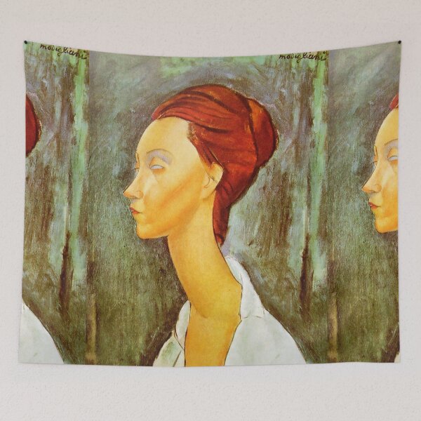 Item preview, Portrait of a woman by Modigliani designed and sold by Vintage Designs +.