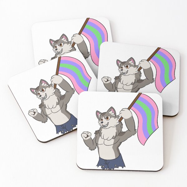 Item preview, Cute Werewolf Says Trigender Rights designed and sold by ThatRadFailure.
