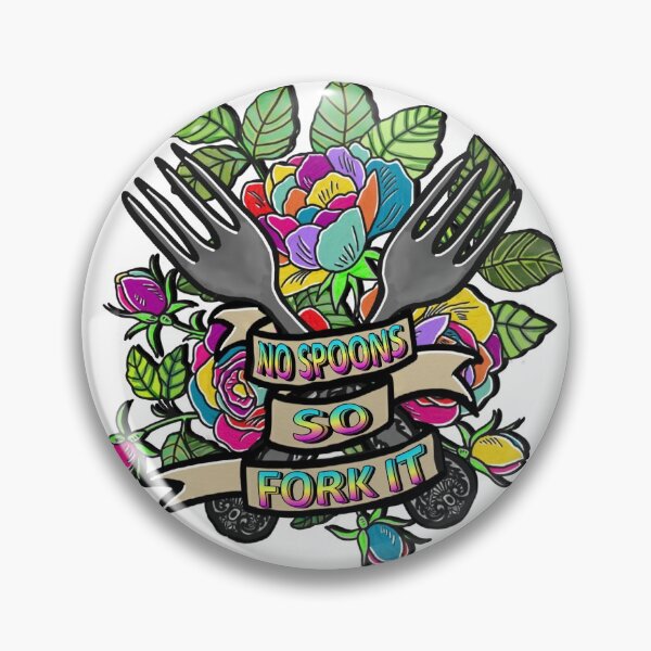 Item preview, No spoons fork it designed and sold by AuDHDesigns AUS .