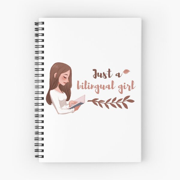 Item preview, Just a Bilingual Girl Cute Design designed and sold by BilingualStore.