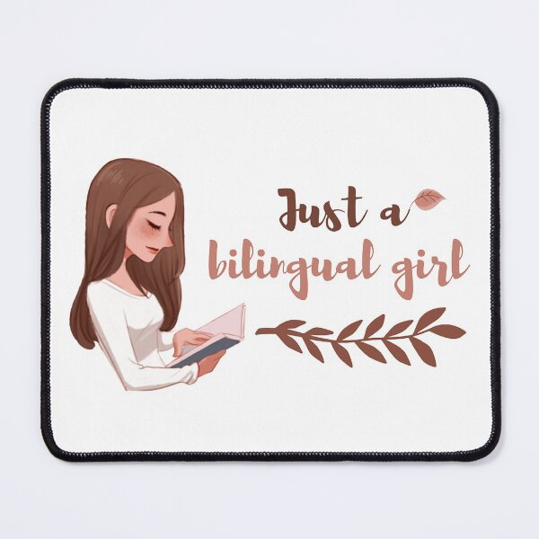 Item preview, Just a Bilingual Girl Cute Design designed and sold by BilingualStore.
