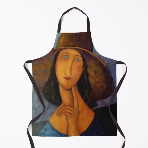 Item preview, Woman in a big hat by Modigliani designed and sold by Vintage Designs +.