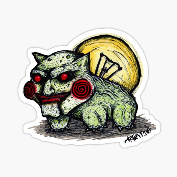 Bulbasaur Stickers >:] #art#anime#pokemon #bulbasaur #stickers