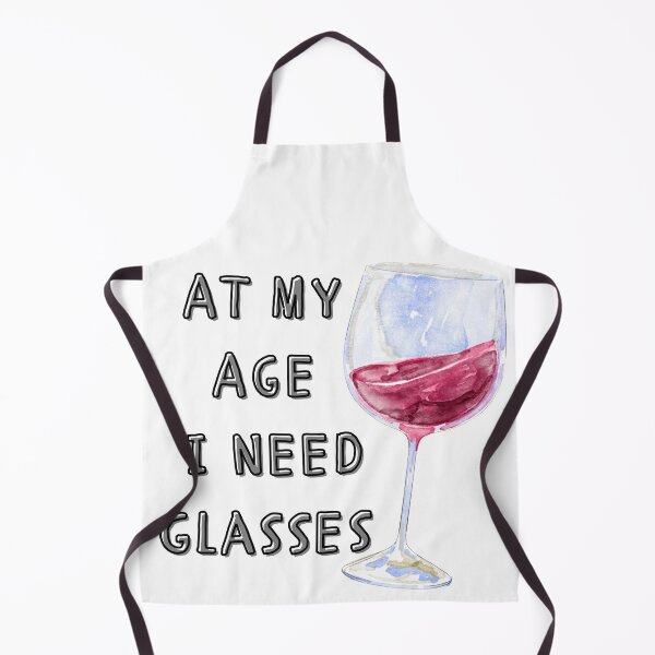 Item preview, At My Age I Need Glasses Sticker designed and sold by Product Stella.