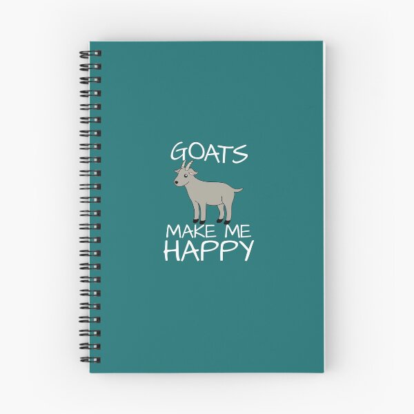 Item preview, Goats Make Me Happy designed and sold by AlwaysAwesome.