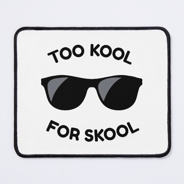 Item preview, Too Kool For Skool (Black) designed and sold by STUDIO-72.