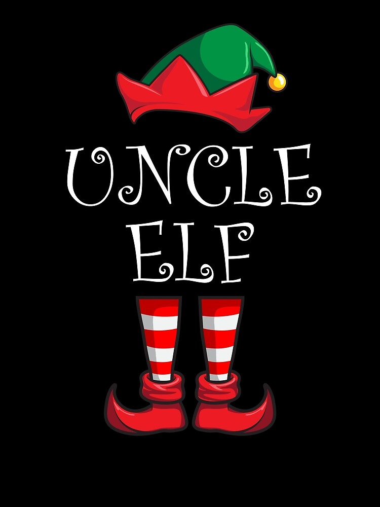 Thumbnail 3 von 3, Tuch, Uncle Elf Matching Family Christmas Party Pajama Uncle Elf Gear designt und verkauft von DynamicDesign.