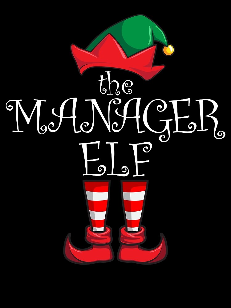 Thumbnail 3 von 3, Tuch, Manager Elf Matching Family Christmas Pajama Manager Elf Gear designt und verkauft von DynamicDesign.