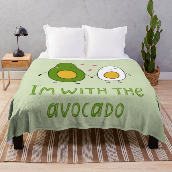 Item preview, I'M WITH THE AVOCADO cute cartoon designed and sold by luisulan.