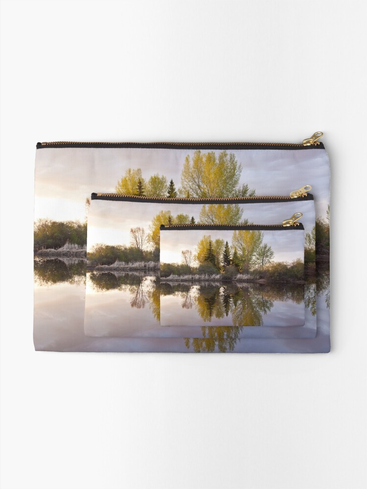 Alternate view of Stillness Zipper Pouch