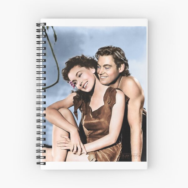 Item preview, Tarzan and Jane. Johnny Weissmuller and Maureen O Sullivan in Tarzan's secret treasure. Colorized  designed and sold by Dejan Travica.