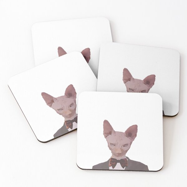 Item preview, Furless Cat Transparent designed and sold by ariamuhammad.