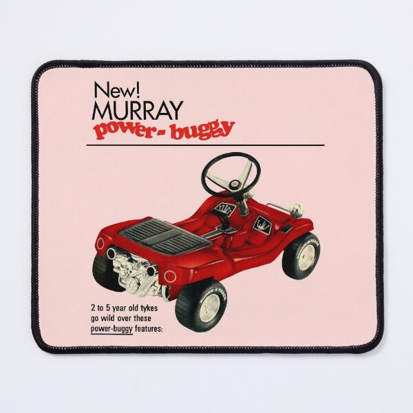 Item preview, MURRAY POWER BUGGY - PEDAL CAR/ GO KART - ADVERT designed and sold by ThrowbackAds.