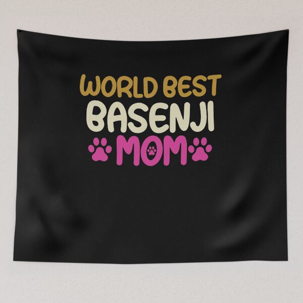 Item preview, World best basenji mom Funny Basenji mom  designed and sold by patroart.