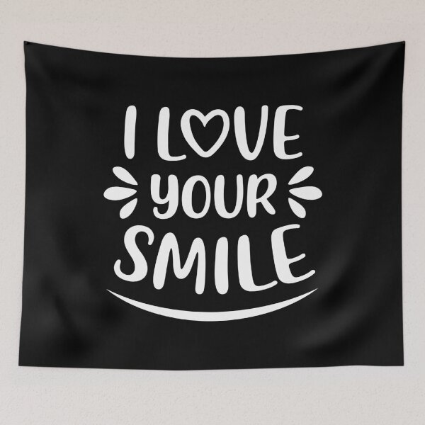 Item preview, I Love Your Smile (White) designed and sold by FilipeFerreira.
