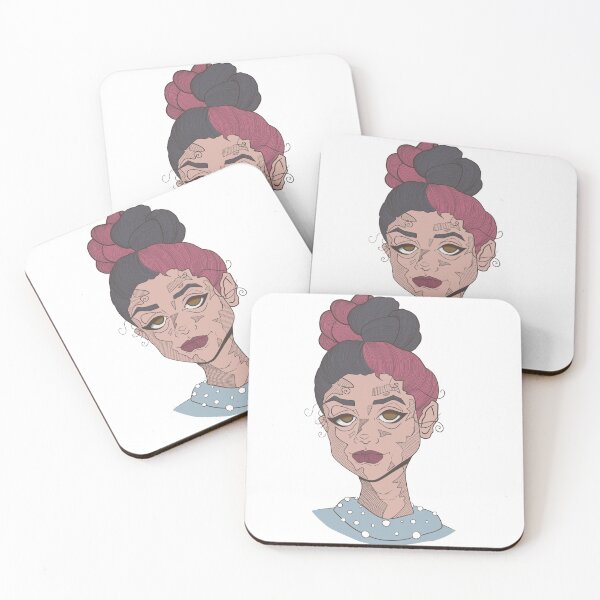 Item preview, Multicolored Hair Classy Lady designed and sold by DoodlingMuse.