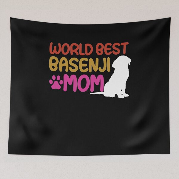 Item preview, World best basenji mom Funny Basenji mom  designed and sold by patroart.