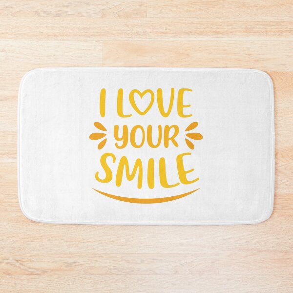 Item preview, I Love Your Smile (Yellow) designed and sold by FilipeFerreira.