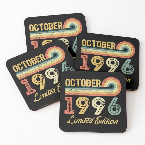 Item preview, Retro Vintage 25th Birthday - Born in October 1996 designed and sold by meedTee.