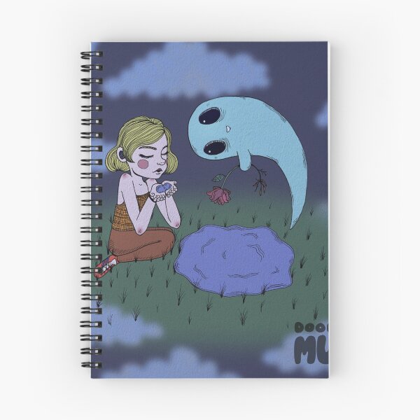Item preview, Girl & Ghost With a Rose designed and sold by DoodlingMuse.