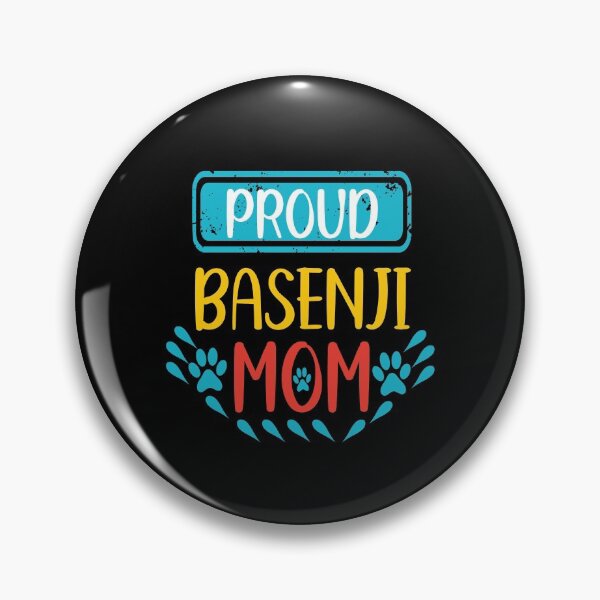 Item preview, Proud basenji mom Funny Basenji mom  designed and sold by patroart.