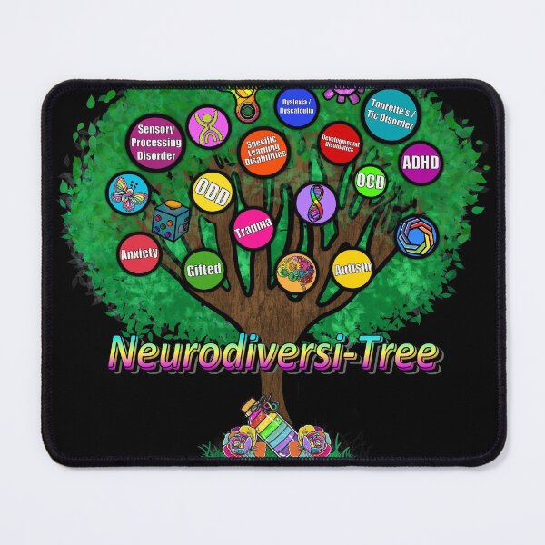 Item preview, The Neurodivers-A-Tree designed and sold by AuDHDesigns AUS .
