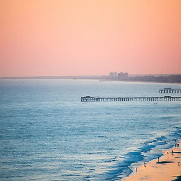 Artwork thumbnail, Grand Strand Sunset by Roselyn Shoko