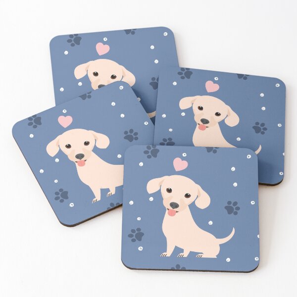 Item preview, LOVE White Chiweenie dachshund chihuahua mix designed and sold by Lulupainting.