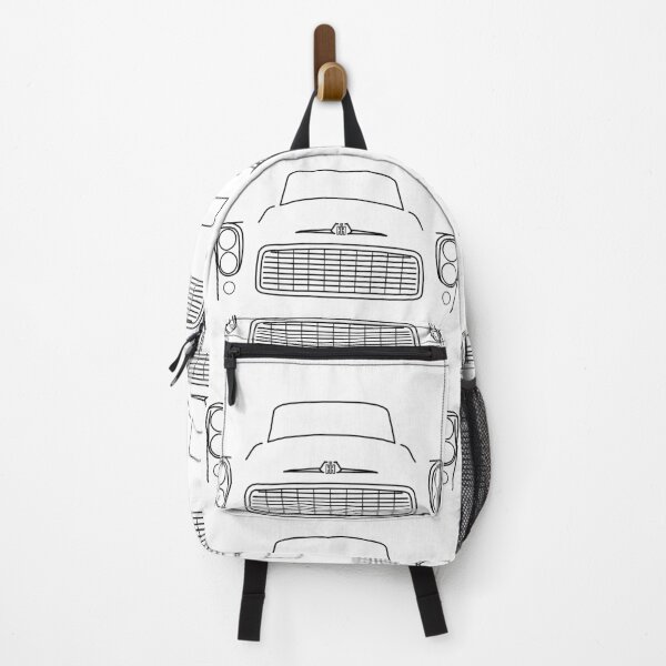 Item preview, International Harvester B Series classic 1950s-60s pickup truck black outline graphic designed and sold by soitwouldseem.