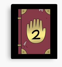 Gravity Falls // Journal 2 Canvas Print
