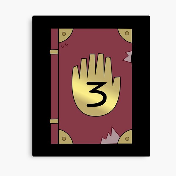 Mystery Canvas Prints Redbubble - gravity falls roblox royale high piano sheet music