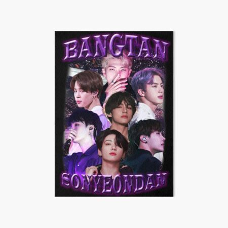Artikel-Vorschau von VINTAGE GRAFIK BTS | BANGTAN SONYEONDAN ARMEE RM JIN SUGA JHOPE JIMIN V JUNGKOOK, designt und verkauft von miebyjamie.