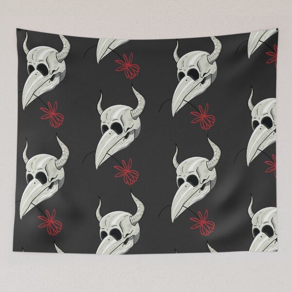 Item preview, absurdist skull designed and sold by Blue Bouy.