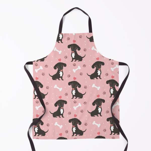 Item preview, LOVE Black and White Chiweenie dachshund chihuahua mix designed and sold by Lulupainting.