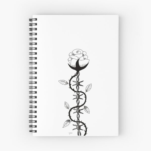 Item preview, Rose design tattoo inspired designed and sold by sweet-chaos101.